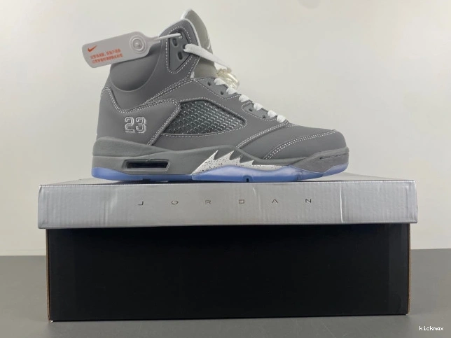 Cheap 136027-005 Grey Retro Wolf 5 Jordan Air 0806